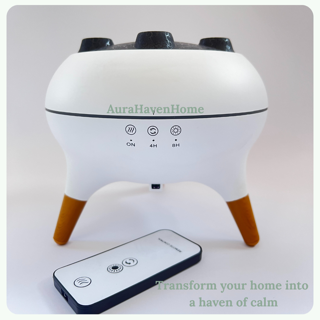 AuraHavenHome™ Aroma Diffuser with Colorful Gradient